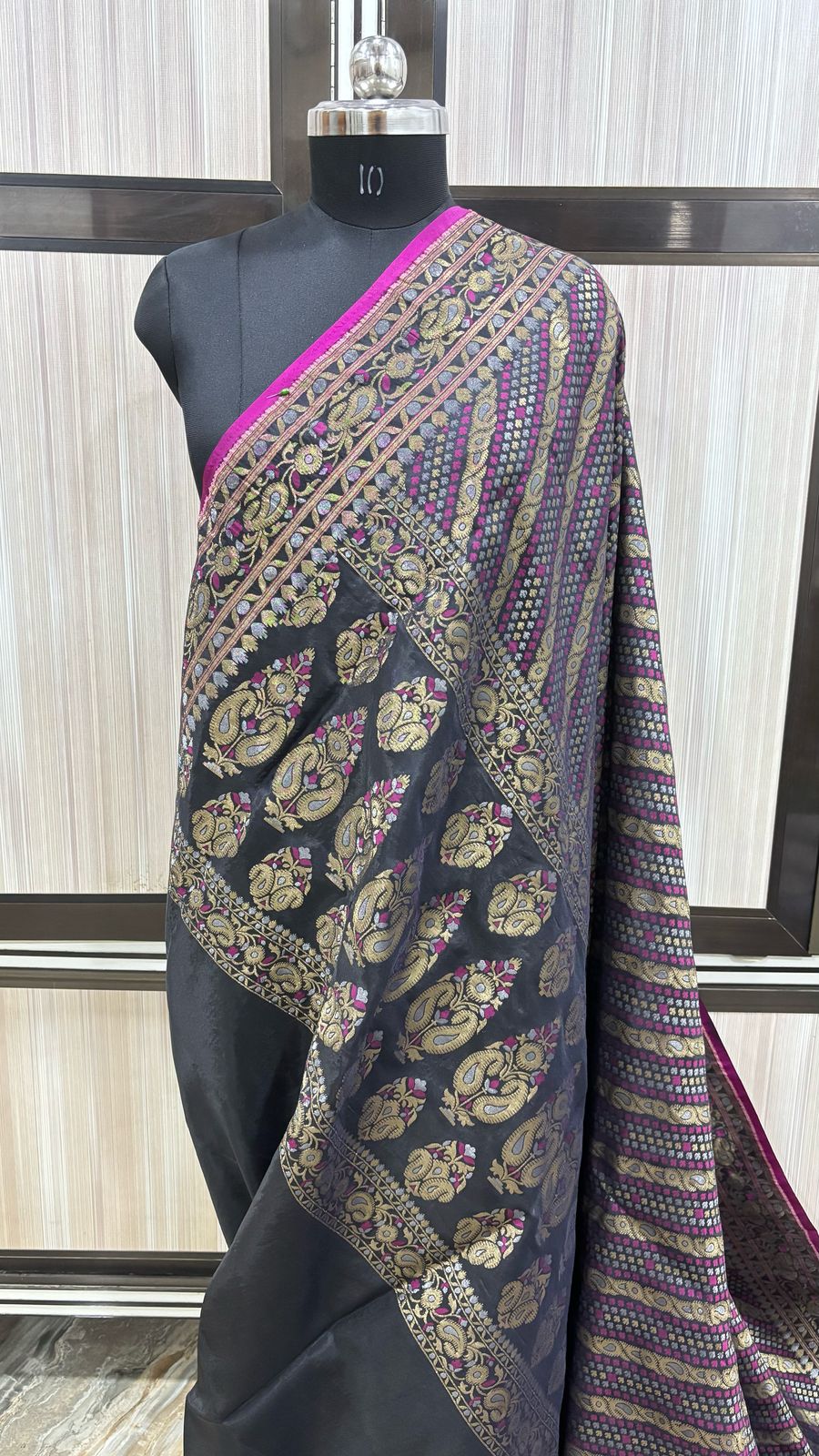 Banarasi Art Silk Hand Loom Aada Mina Saree