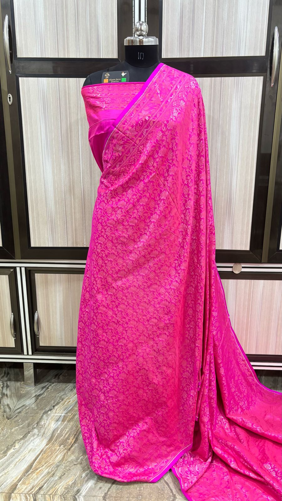 Banarasi Katan Silk Saree – Pink