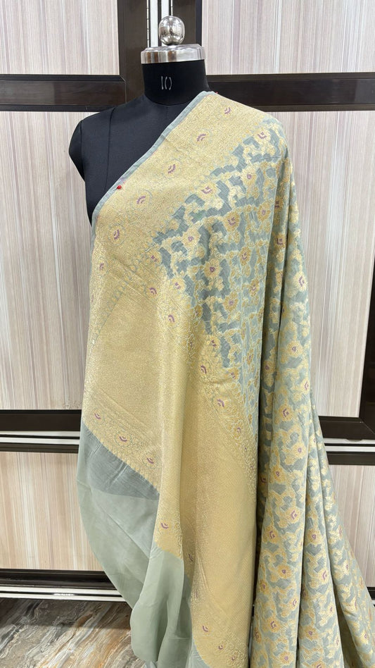 Malmal Jaal Meena Saree