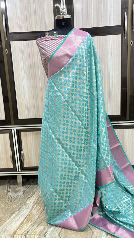 Banarasi Reza Multi Jaal Saree