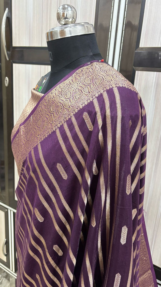 Banarasi Orean Silk Power Loom Saree