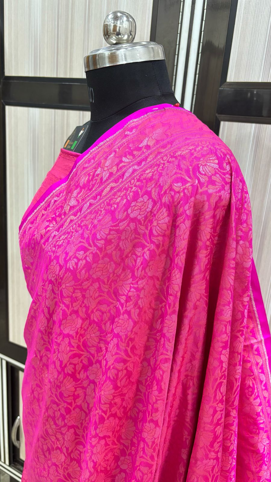 Banarasi Katan Silk Saree – Pink