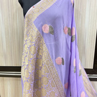 Exquisite Banarasi Viscose Silk Handloom Saree
