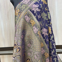 Banarasi Dola Silk Handloom Jaam Mina Saree