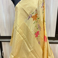 Elegant Banarasi Orean Silk Hand Brush Work Saree