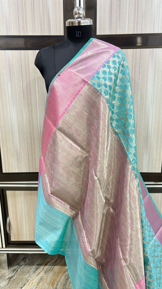 Banarasi Reza Multi Jaal Saree