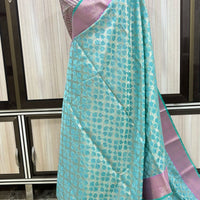 Banarasi Reza Multi Jaal Saree