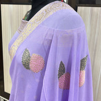 Exquisite Banarasi Viscose Silk Handloom Saree