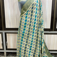 Banarasi Viscose Silk Hand Loom Saree