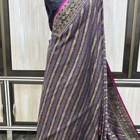 Banarasi Art Silk Hand Loom Aada Mina Saree