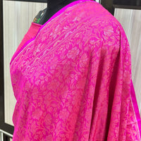 Banarasi Katan Silk Saree – Pink
