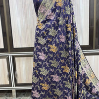 Banarasi Dola Silk Handloom Jaam Mina Saree