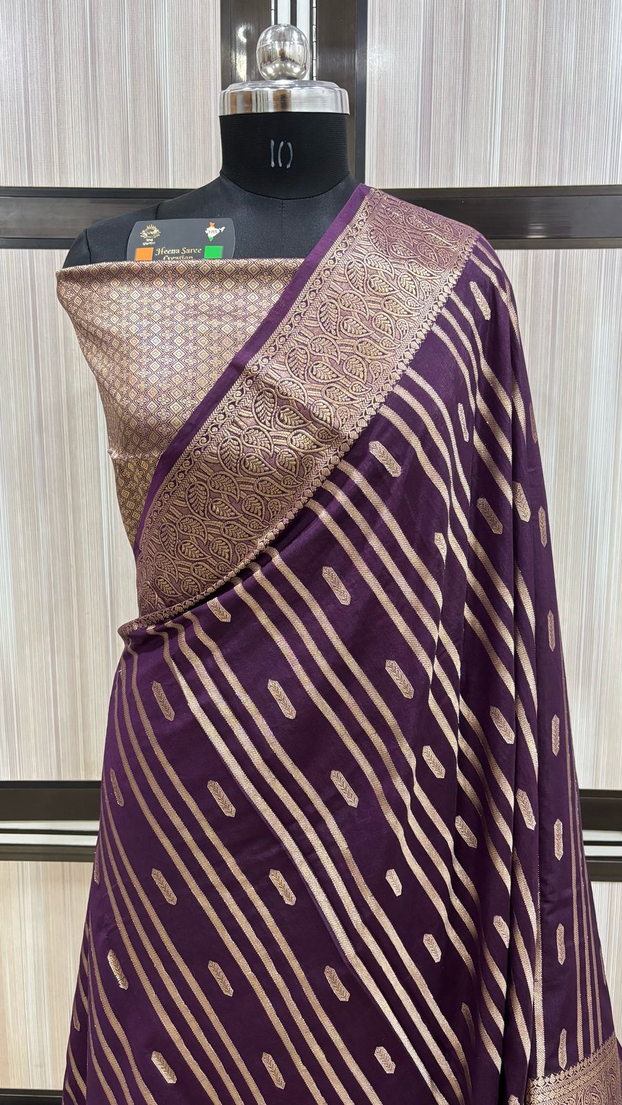 Banarasi Orean Silk Power Loom Saree